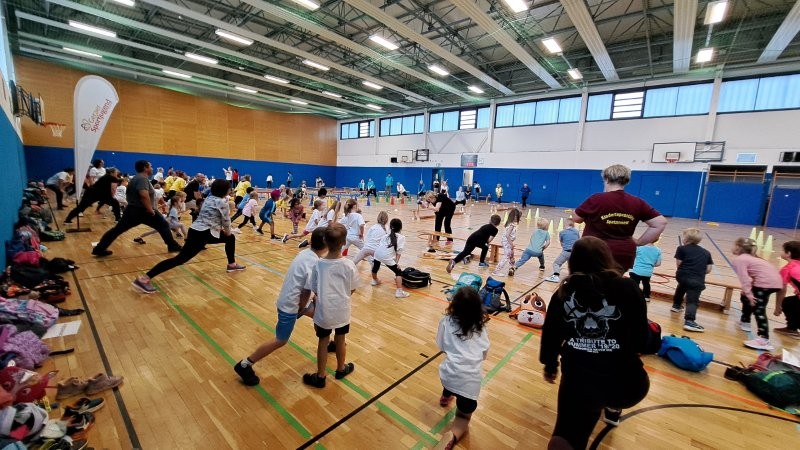 Move Kids Day in Geraer Sporthallen